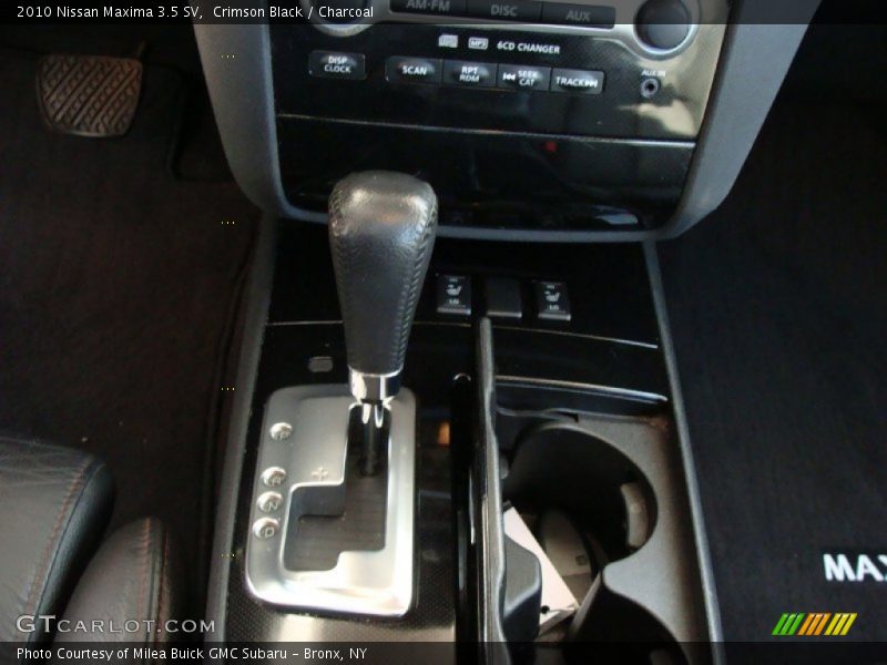 Crimson Black / Charcoal 2010 Nissan Maxima 3.5 SV