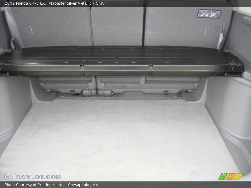 Alabaster Silver Metallic / Gray 2009 Honda CR-V EX