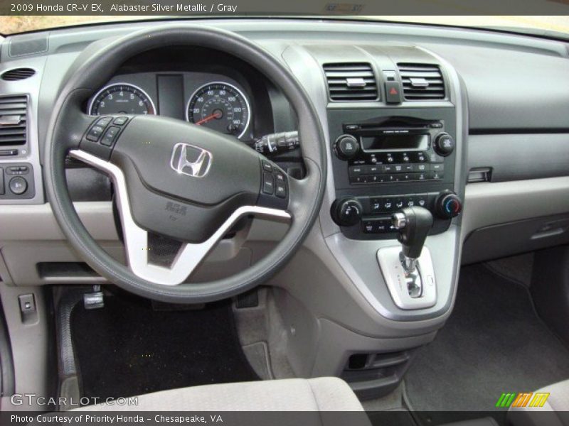 Dashboard of 2009 CR-V EX