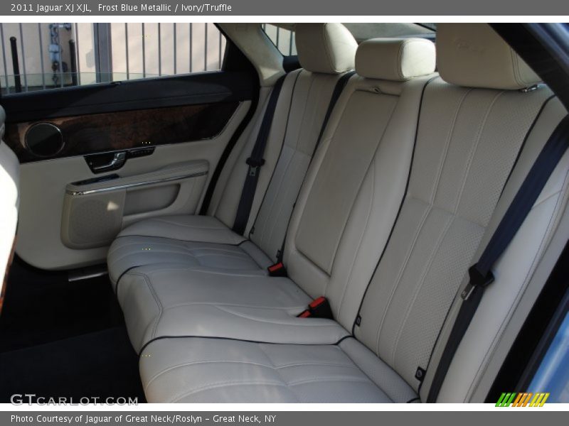 Frost Blue Metallic / Ivory/Truffle 2011 Jaguar XJ XJL