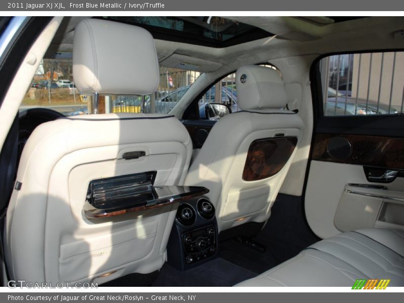 Frost Blue Metallic / Ivory/Truffle 2011 Jaguar XJ XJL