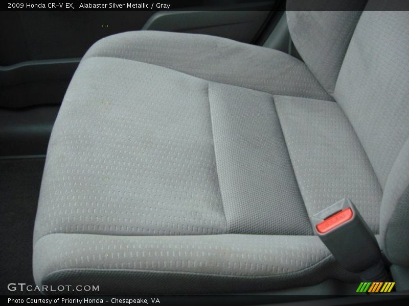 Alabaster Silver Metallic / Gray 2009 Honda CR-V EX