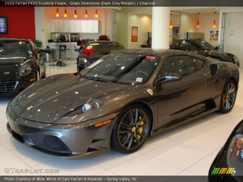 Front 3/4 View of 2009 F430 Scuderia Coupe