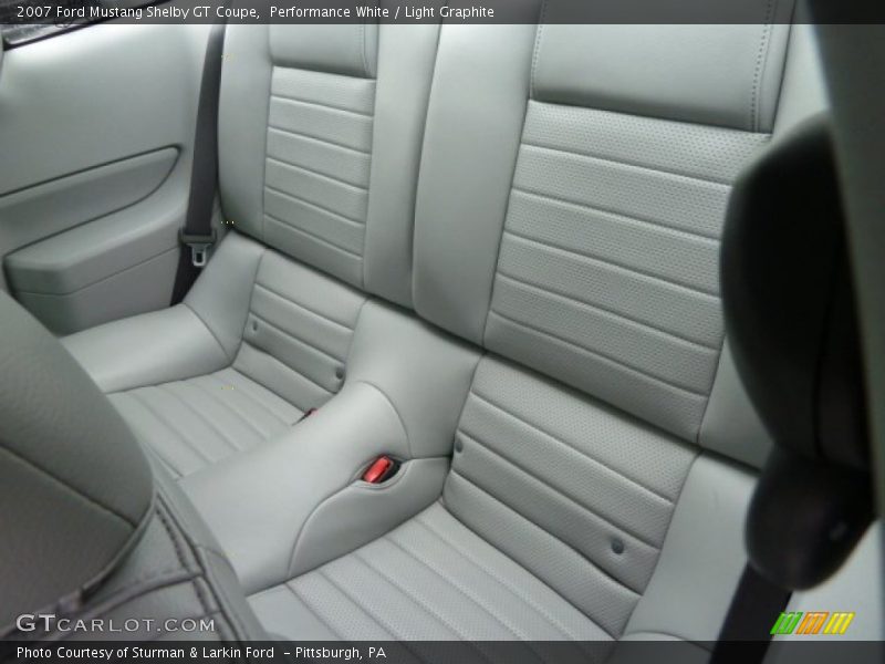 Performance White / Light Graphite 2007 Ford Mustang Shelby GT Coupe