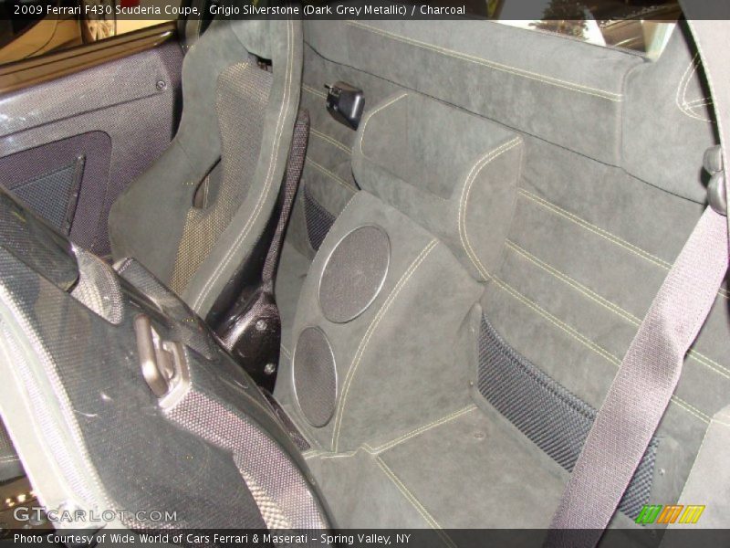  2009 F430 Scuderia Coupe Charcoal Interior