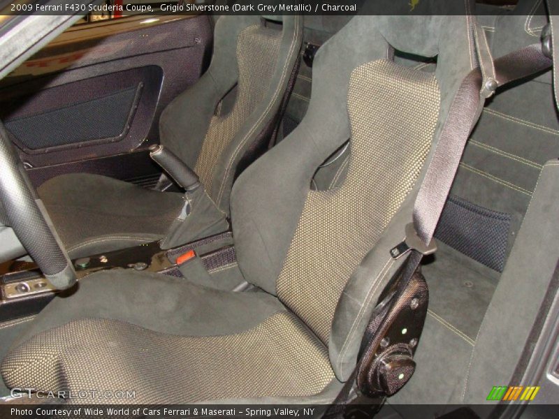  2009 F430 Scuderia Coupe Charcoal Interior