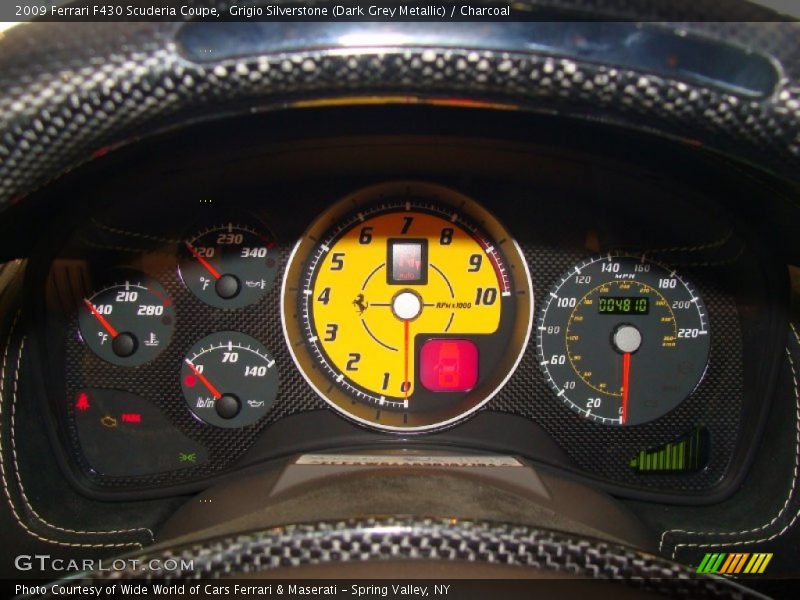  2009 F430 Scuderia Coupe Scuderia Coupe Gauges