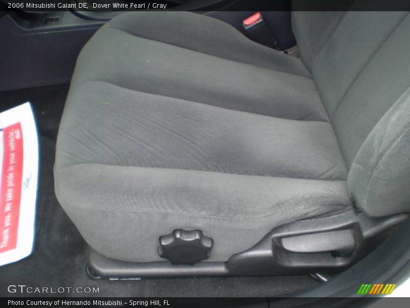 Dover White Pearl / Gray 2006 Mitsubishi Galant DE