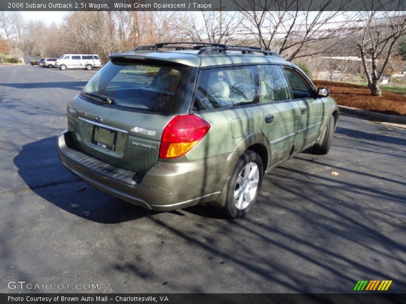 Willow Green Opalescent / Taupe 2006 Subaru Outback 2.5i Wagon