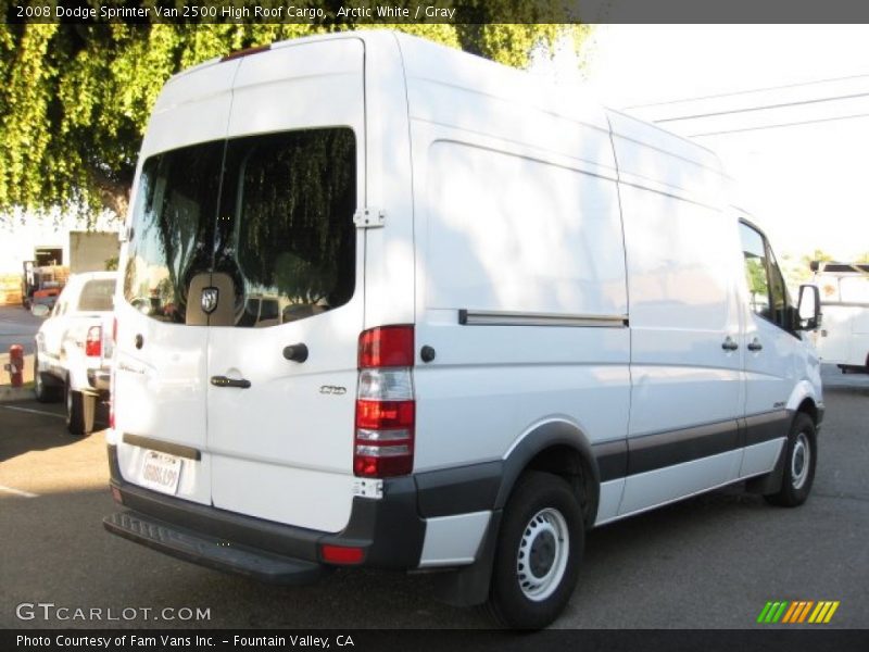 Arctic White / Gray 2008 Dodge Sprinter Van 2500 High Roof Cargo