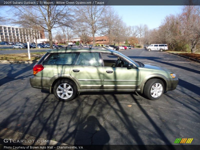Willow Green Opalescent / Taupe 2006 Subaru Outback 2.5i Wagon