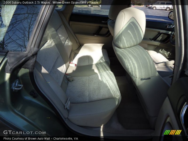Willow Green Opalescent / Taupe 2006 Subaru Outback 2.5i Wagon