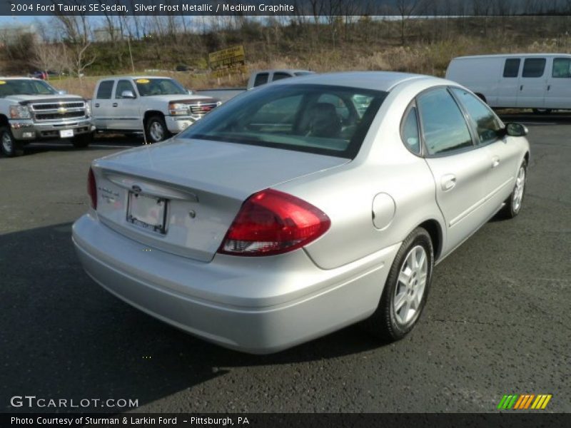 Silver Frost Metallic / Medium Graphite 2004 Ford Taurus SE Sedan