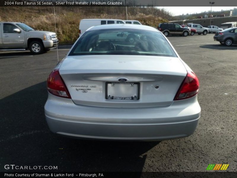 Silver Frost Metallic / Medium Graphite 2004 Ford Taurus SE Sedan