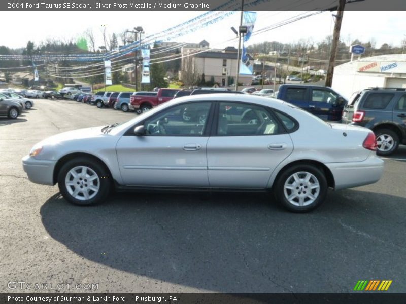 Silver Frost Metallic / Medium Graphite 2004 Ford Taurus SE Sedan