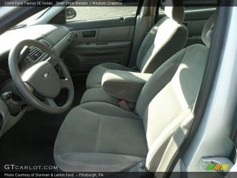 Silver Frost Metallic / Medium Graphite 2004 Ford Taurus SE Sedan