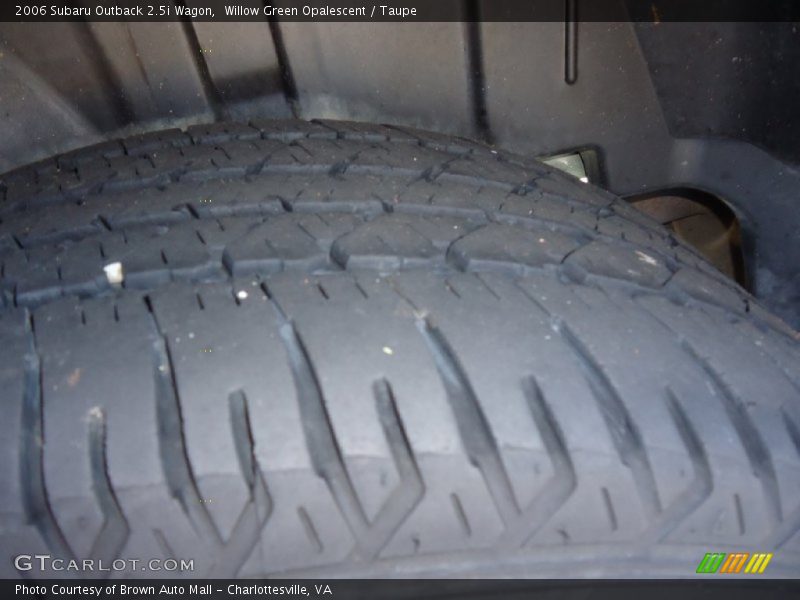 Willow Green Opalescent / Taupe 2006 Subaru Outback 2.5i Wagon