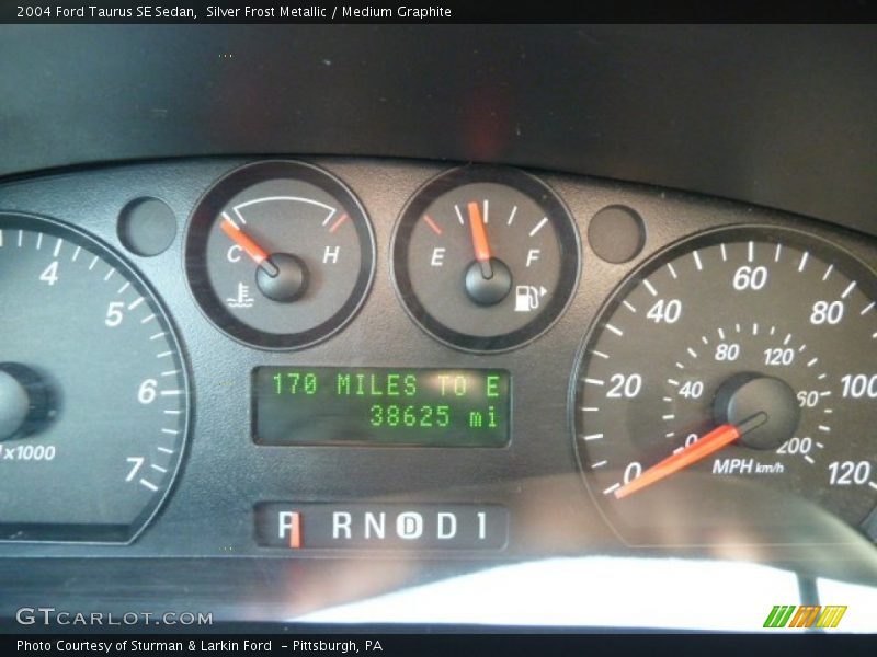 Silver Frost Metallic / Medium Graphite 2004 Ford Taurus SE Sedan