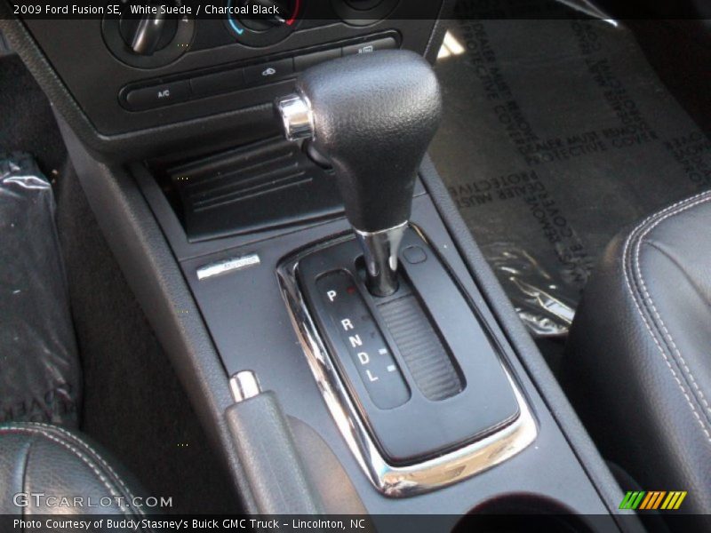 White Suede / Charcoal Black 2009 Ford Fusion SE