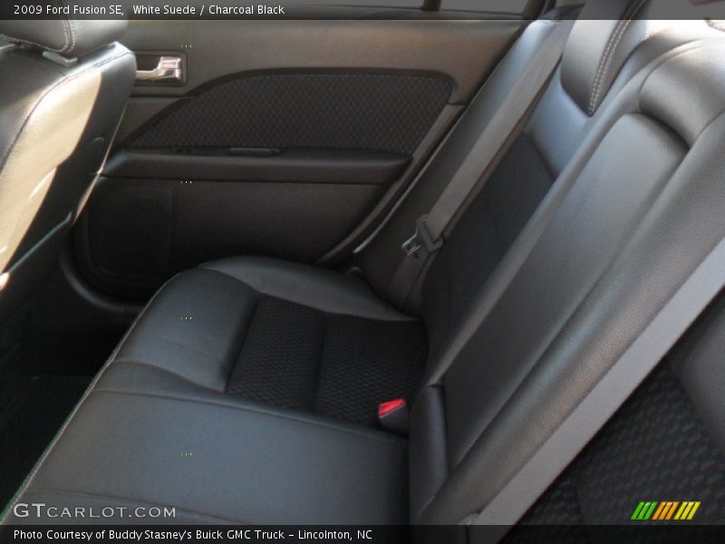 White Suede / Charcoal Black 2009 Ford Fusion SE
