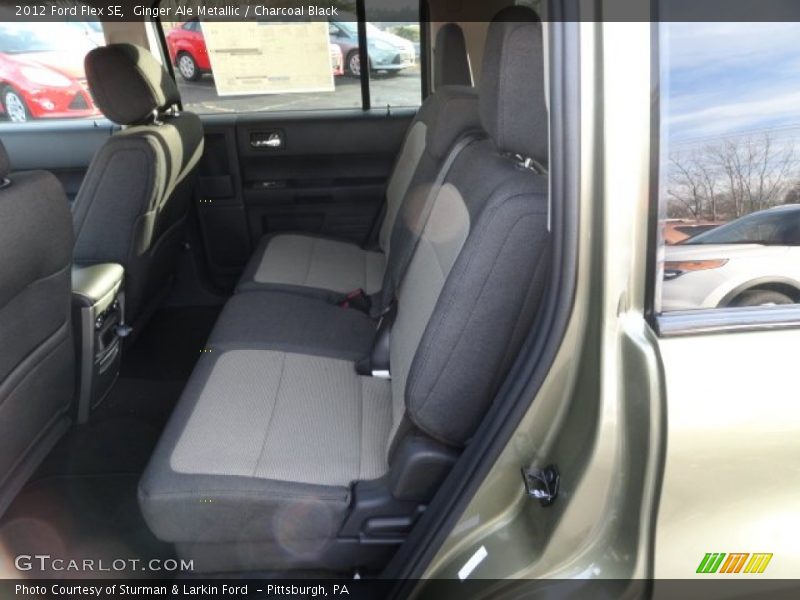 Ginger Ale Metallic / Charcoal Black 2012 Ford Flex SE
