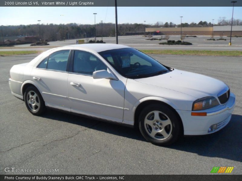Vibrant White / Light Graphite 2000 Lincoln LS V6