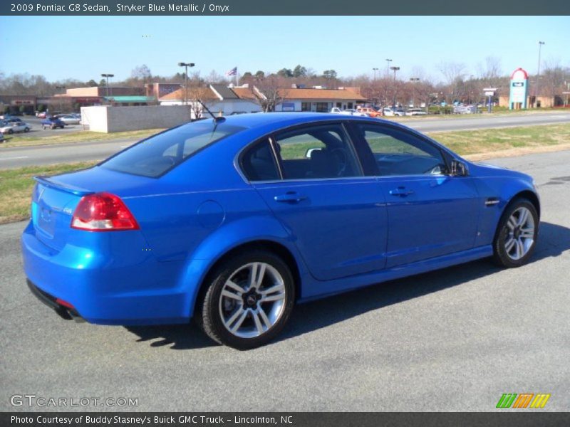 Stryker Blue Metallic / Onyx 2009 Pontiac G8 Sedan