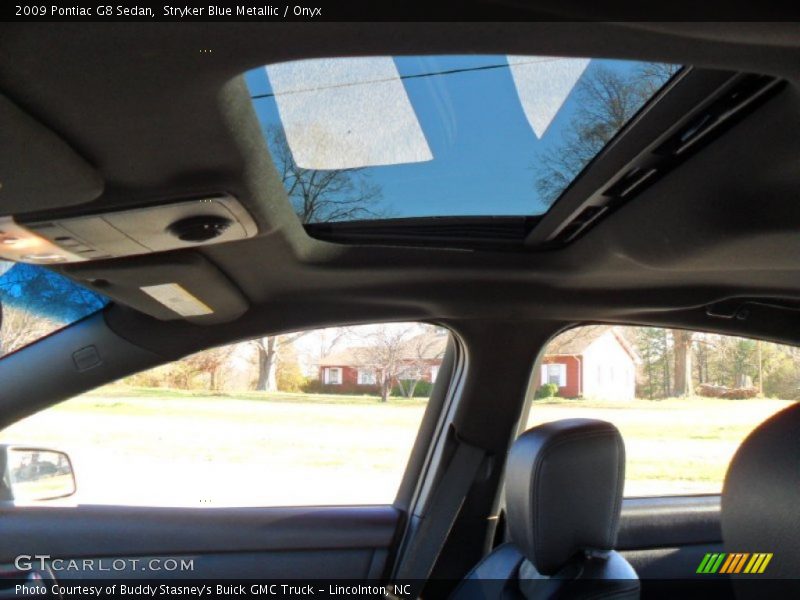 Stryker Blue Metallic / Onyx 2009 Pontiac G8 Sedan