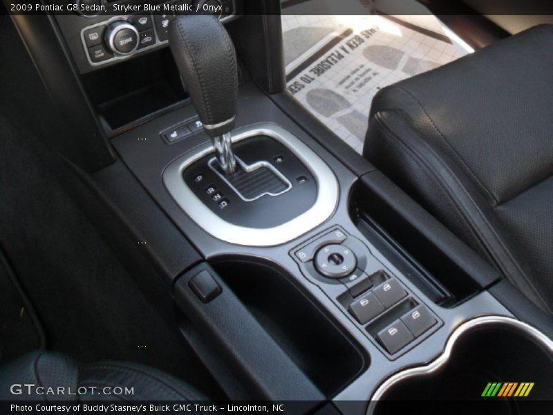 Stryker Blue Metallic / Onyx 2009 Pontiac G8 Sedan