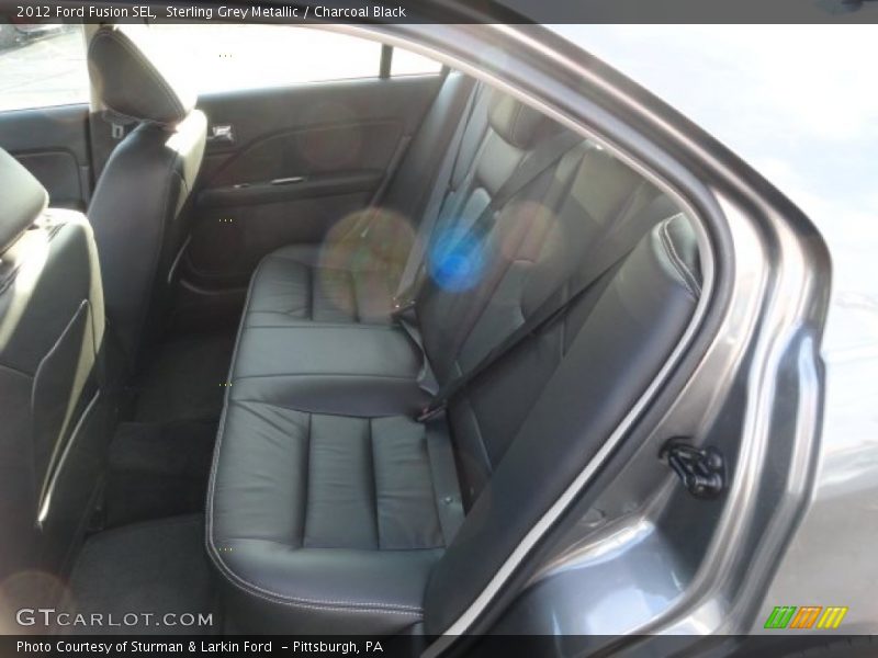 Sterling Grey Metallic / Charcoal Black 2012 Ford Fusion SEL