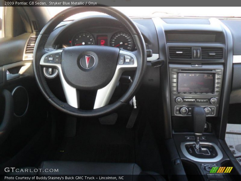 Stryker Blue Metallic / Onyx 2009 Pontiac G8 Sedan