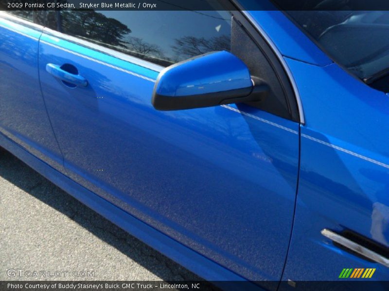 Stryker Blue Metallic / Onyx 2009 Pontiac G8 Sedan