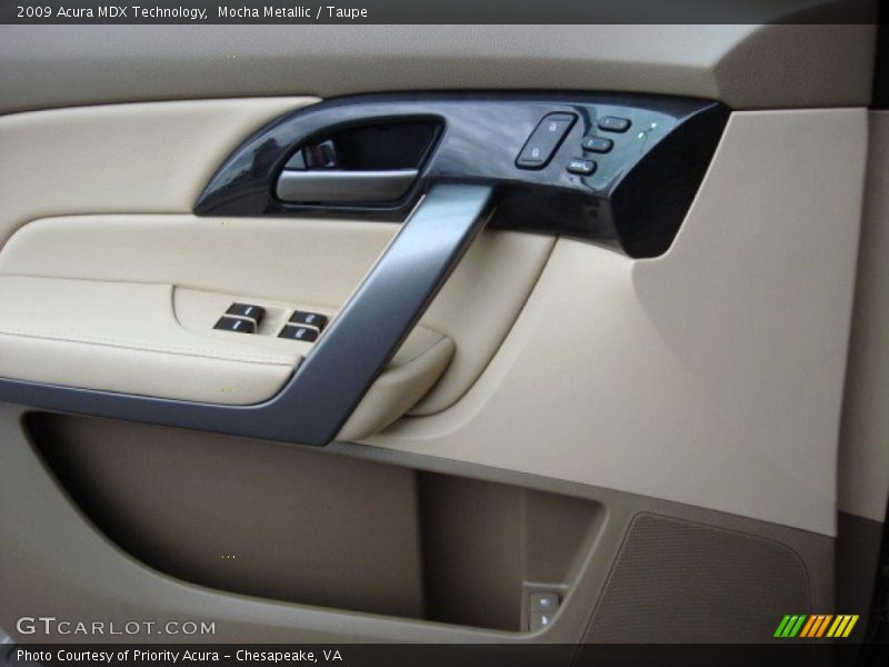 Mocha Metallic / Taupe 2009 Acura MDX Technology