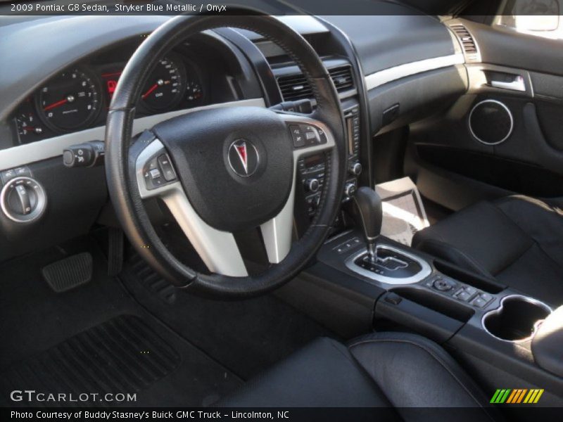 Stryker Blue Metallic / Onyx 2009 Pontiac G8 Sedan
