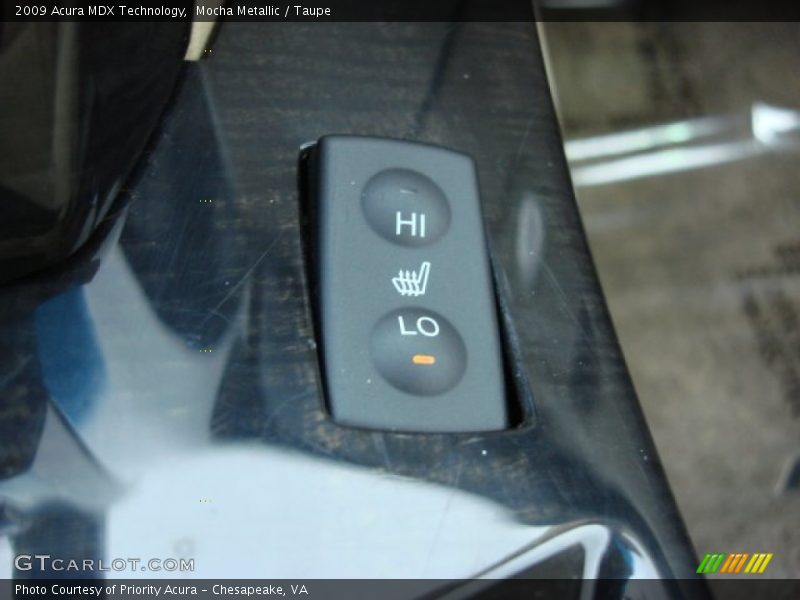 Mocha Metallic / Taupe 2009 Acura MDX Technology