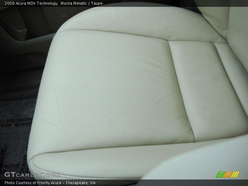 Mocha Metallic / Taupe 2009 Acura MDX Technology