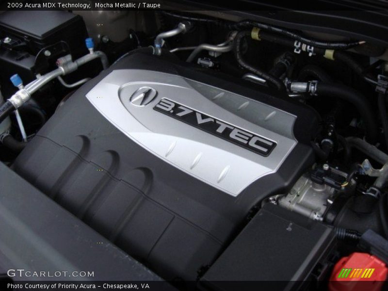 Mocha Metallic / Taupe 2009 Acura MDX Technology