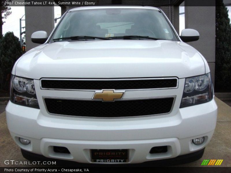 Summit White / Ebony 2007 Chevrolet Tahoe LT 4x4