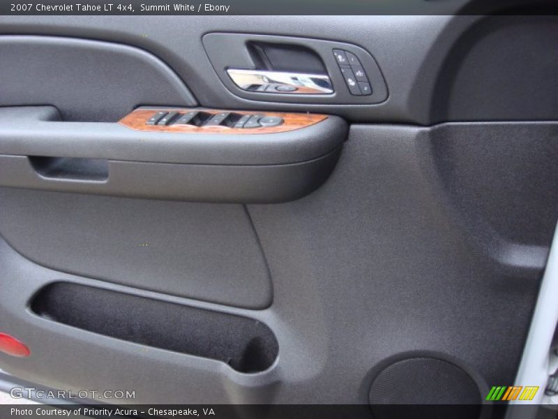Summit White / Ebony 2007 Chevrolet Tahoe LT 4x4