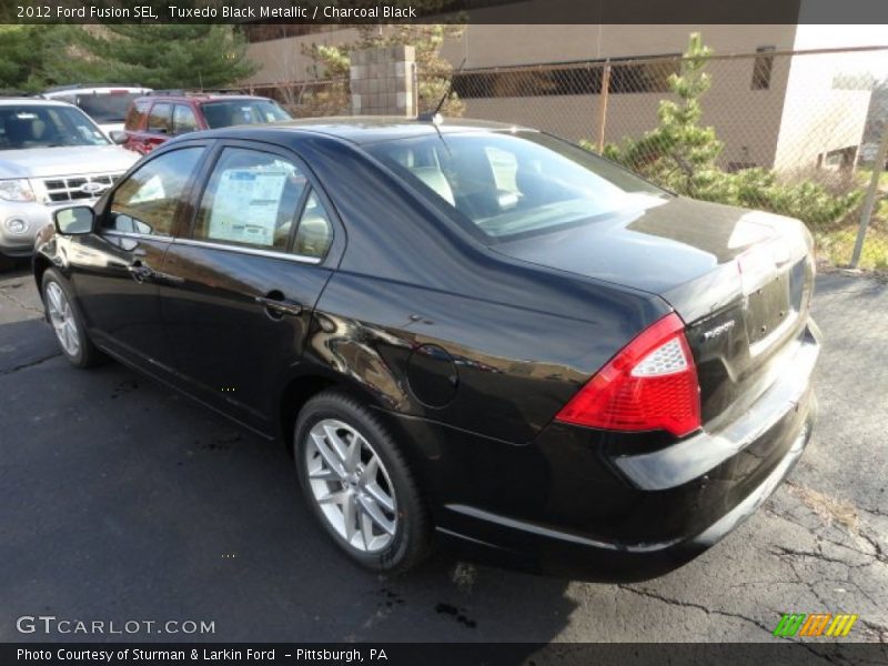 Tuxedo Black Metallic / Charcoal Black 2012 Ford Fusion SEL