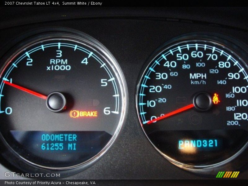 Summit White / Ebony 2007 Chevrolet Tahoe LT 4x4