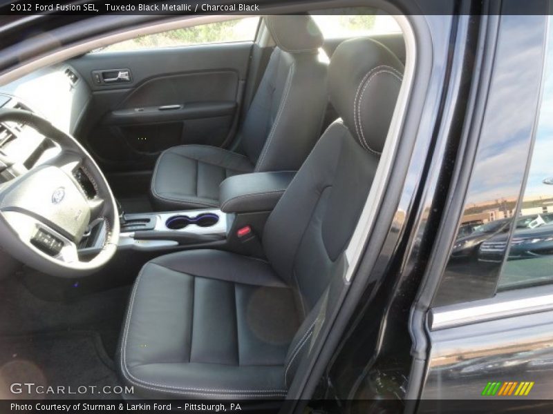 Tuxedo Black Metallic / Charcoal Black 2012 Ford Fusion SEL