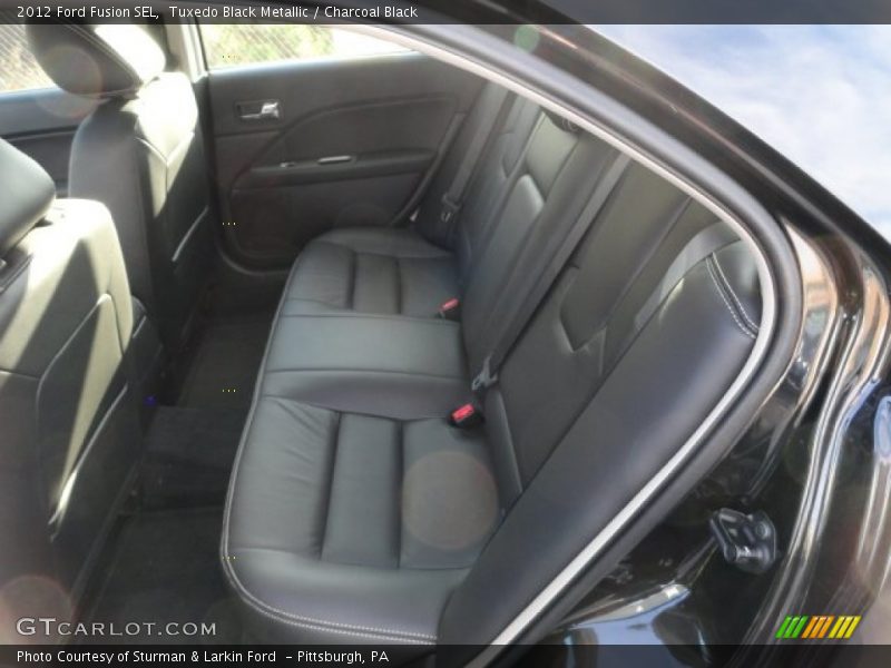 Tuxedo Black Metallic / Charcoal Black 2012 Ford Fusion SEL