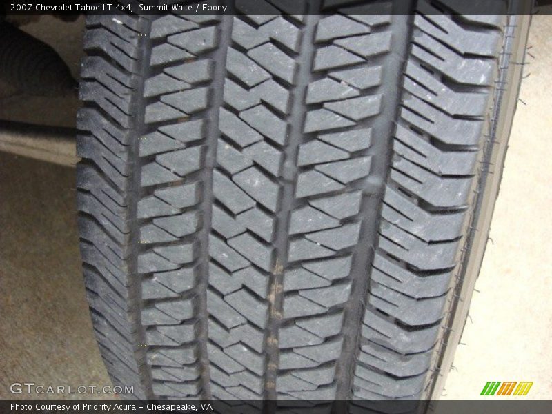 Summit White / Ebony 2007 Chevrolet Tahoe LT 4x4