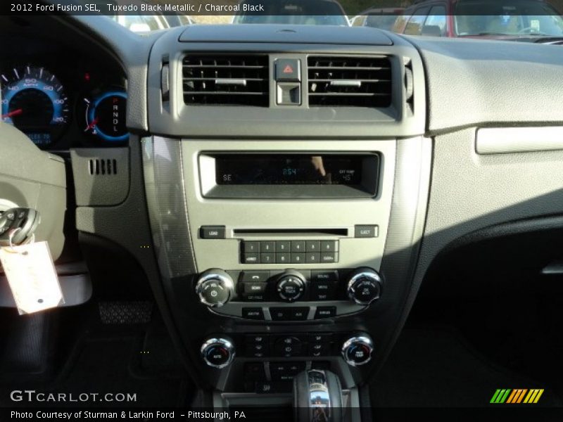 Tuxedo Black Metallic / Charcoal Black 2012 Ford Fusion SEL