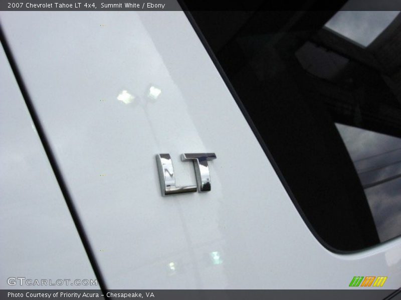 Summit White / Ebony 2007 Chevrolet Tahoe LT 4x4