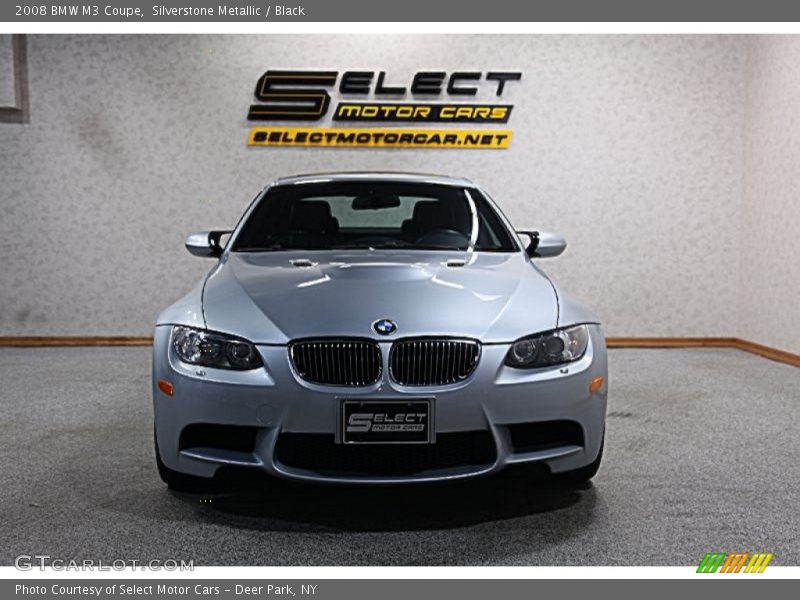 Silverstone Metallic / Black 2008 BMW M3 Coupe