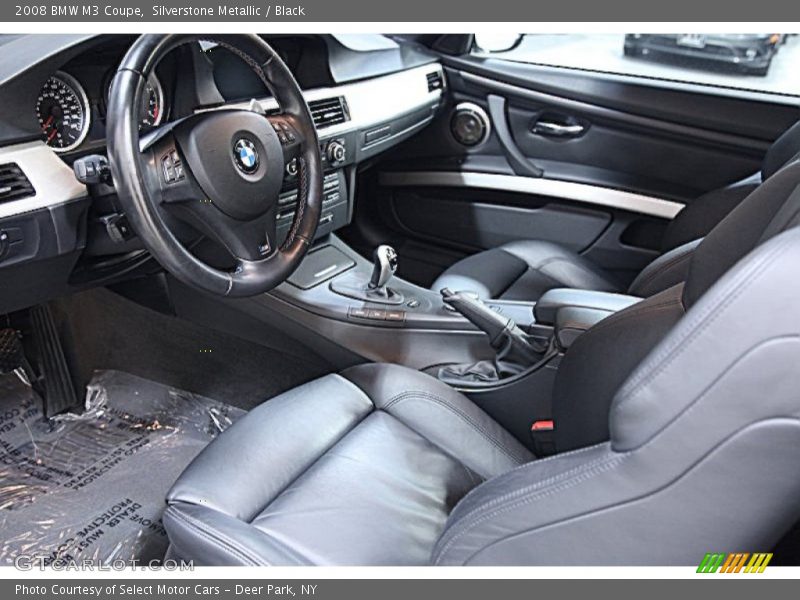 Silverstone Metallic / Black 2008 BMW M3 Coupe