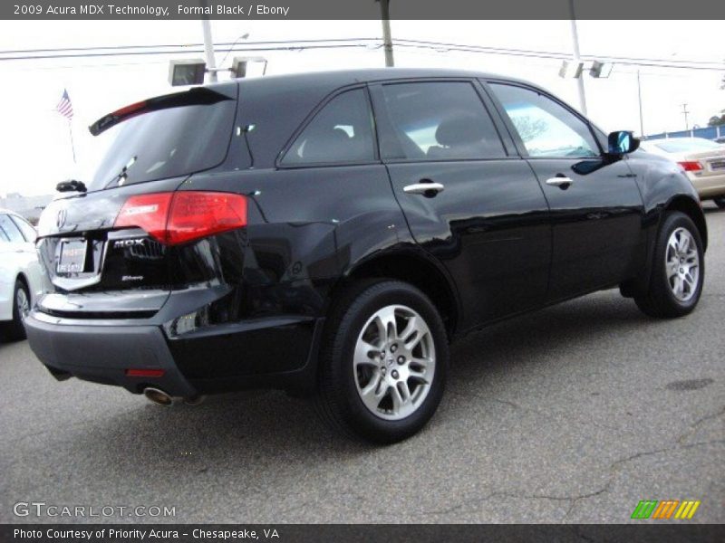 Formal Black / Ebony 2009 Acura MDX Technology