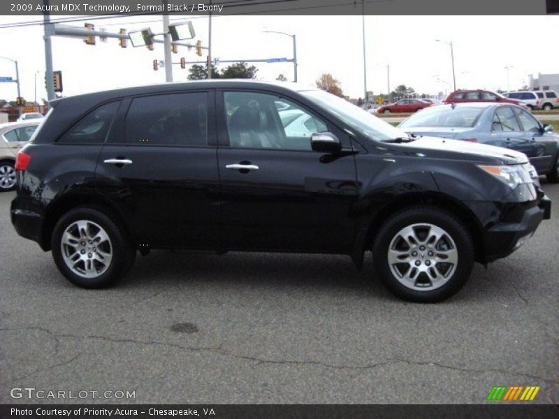 Formal Black / Ebony 2009 Acura MDX Technology